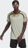 Adidas Performance sport T shirt lichtgroen/bruin/wit online kopen