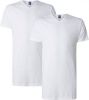 Alan Red t-shirt Oklahoma 2 pack stretch v-hals 5 + 1 Gratis wit (6681N) online kopen