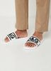 Dolce & Gabbana Rubberen strandkleding glijbanen , Wit, Heren online kopen