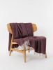 Malagoon Recycled Wool Plaid 170 x 170 cm Rozenhout online kopen