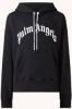 Palm Angels Curved Logo oversized hoodie met logoprint online kopen
