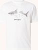 Palm Angels T shirt met logo , Wit, Heren online kopen