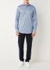 Profuomo Japanese Knitted slim fit overhemd van jersey met stretch online kopen