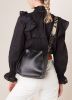 Stella Logo Mini Crossbody Bag in Black Eco Soft Alter Nappa , Zwart, Dames online kopen