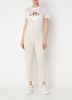 Summum Woman High waisted tapered fit cropped chino met studs online kopen