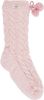 UGG Pom kabelgebreide sokken met fleece voering online kopen