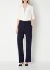 Vanilia High waist wide fit pantalon met siernaad online kopen
