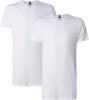 Alan Red t-shirt Oklahoma 2 pack stretch v-hals 5 + 1 Gratis wit (6681N) online kopen