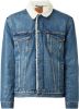 Levi's Levis 36137 0005 Exbf Sherpa Jacket AND Jackets Women Denim Medium Blue online kopen