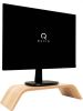 QUVIO Computer monitor standaard hout licht bruin online kopen