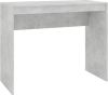 VidaXL Bureau 90x40x72 cm bewerkt hout betongrijs online kopen