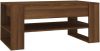 VidaXL Salontafel 102x55x45 cm bewerkt hout bruineikenkleurig online kopen