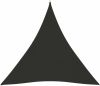 VidaXL Zonnescherm driehoekig 3x3x3 m oxford stof antracietkleurig online kopen