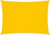 VidaXL Zonnescherm rechthoekig 2x4, 5 m oxford stof geel online kopen