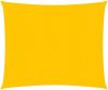 VIDAXL Zonnezeil 160 g/m&#xB2, 2, 5x2, 5 m HDPE geel online kopen