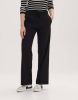 Opus Moliti high waist straight fit pantalon met steekzakken online kopen
