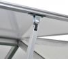 VIDAXL Tuinkas versterkt aluminium met basisframe 4, 6 m&#xB2 online kopen
