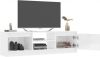 VidaXL Tv meubel 120x30x35, 5 cm bewerkt hout hoogglans wit online kopen