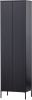 WOOOD Exclusive Opbergkast 'New Gravure' Grenen, 210 x 60cm, kleur Zwart online kopen