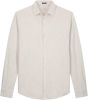 Dstrezzed Witte Casual Overhemd Shirt Melange Pique online kopen