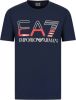 Ea7 T Shirt with Short Sleeve Emporio Armani , Blauw, Heren online kopen
