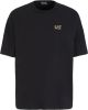 Ea7 T Shirt with Short Sleeve Emporio Armani , Zwart, Heren online kopen