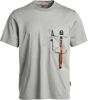 Parajumpers Mojave T shirt met ronde hals en borstzak online kopen