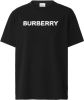Burberry Margot T shirt van biologisch katoen met logoprint online kopen