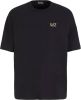 Ea7 T Shirt with Short Sleeve Emporio Armani , Zwart, Heren online kopen
