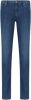 Emporio Armani Slim fit jeans met donkere wassing en stretch online kopen