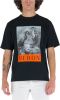 Heron Preston T shirt NF Heron HMAA032C99Jer0030110 , Zwart, Heren online kopen