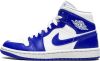 Jordan Air 1 Mid Kentucky Sneakers Nike, Blauw, Heren online kopen