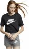 Nike Icon Clash Dames T Shirts Black 61% Katoen, 33% Polyester, 6% Elastaan online kopen