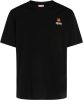 Kenzo T shirt à logo Boke Flower brodé , Zwart, Heren online kopen