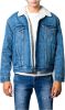 Levi's Levis 36137 0005 Exbf Sherpa Jacket AND Jackets Women Denim Medium Blue online kopen