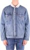 Levi's Levis 36137 0005 Exbf Sherpa Jacket AND Jackets Women Denim Medium Blue online kopen