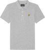 Lyle & Scott Lichtgrijze Polo Plain Polo Shirt online kopen