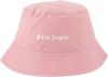 Palm Angels Bucket hat with logo , Roze, Dames online kopen