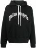 Palm Angels Curved Logo oversized hoodie met logoprint online kopen