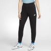 Nike Sportswear Essential Fleecebroek met halfhoge taille voor dames Zwart online kopen