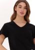 My Essential Wardrobe Zwarte T shirt 08 The Vtee Slub Yarn Jersey online kopen