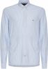 Tommy Hilfiger gestreept slim fit overhemd met biologisch katoen breezy blue/white online kopen