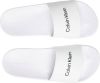 Calvin Klein Slippers FORTINA 5R met een logo opschrift online kopen