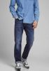JACK & JONES JEANS INTELLIGENCE regular fit jeans JJICLARK JJORIGINAL blauw online kopen