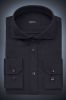 Desoto Overhemd zwart10008 30 080 solid blackshirt lm dress , Zwart, Heren online kopen