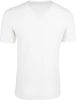 Hugo Boss 3 pack ronde hals t shirt effen 100% katoen wit online kopen