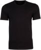 Hugo Boss Drievoudig paar Regular Fit katoenen T shirts Zwart , Zwart, Heren online kopen