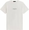 Fred Perry Gebroken Wit T shirt Embroidered T shirt online kopen