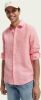 Scotch & Soda Zakelijke Overhemden Roze Heren online kopen