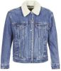 Levi's Levis 36137 0005 Exbf Sherpa Jacket AND Jackets Women Denim Medium Blue online kopen